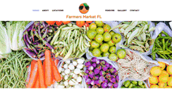 Desktop Screenshot of farmersmarketfl.com