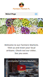 Mobile Screenshot of farmersmarketfl.com